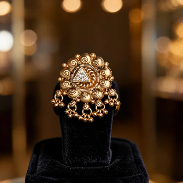 Golden_Brass_Ornate_Ring_For_Women