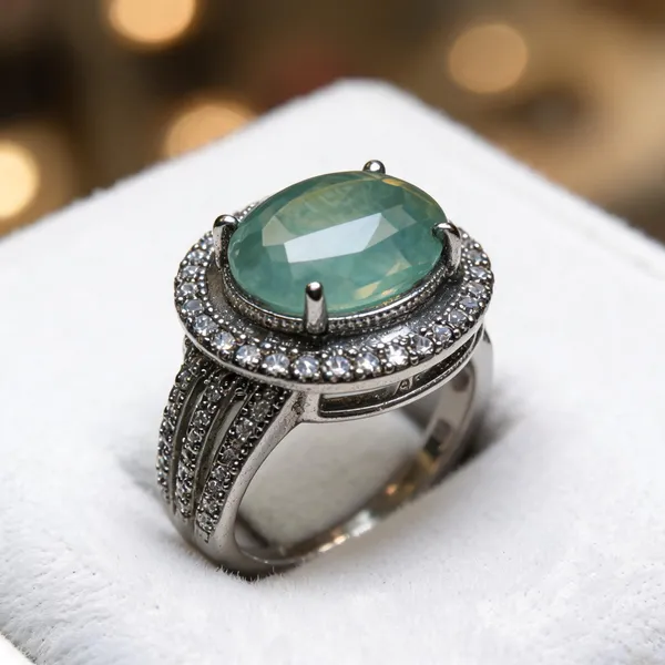 Silver_Brass_Oval_Stone_Statement_Ring_For_Women
