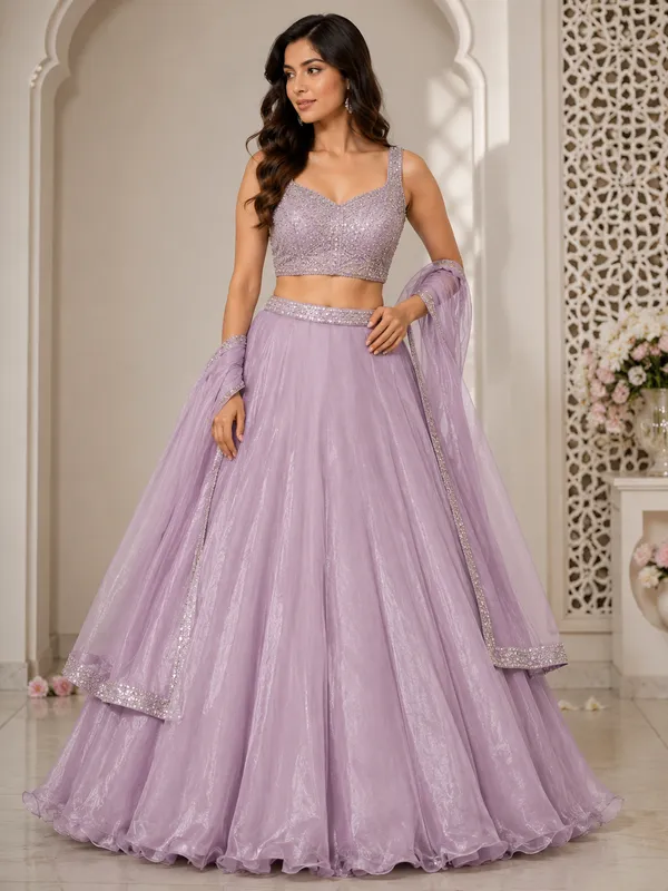 Lavender_Net_Embellished_Flared_Lehenga_Choli_With_Dupatta