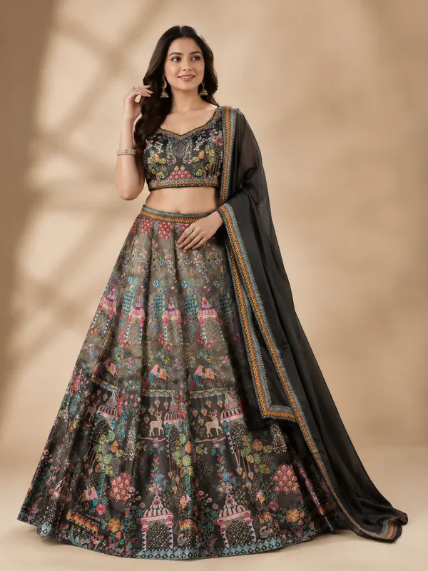Grey_Digital_Print_Sequin_Embroidered_Lehenga_Choli_For_Women