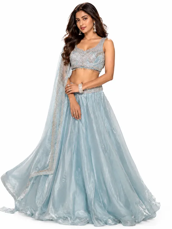 Sky_Blue_Shimmer_Embellished_Lehenga_Choli_For_Women