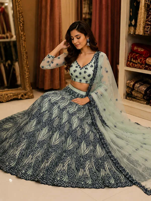 Glacier_Mist_Elegance_Semi-Stitched_Lehenga_Set