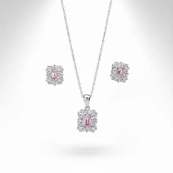Silver_Pink_Stone_92.5_Sterling_Pendant_Necklace_Earrings_Set_For_Women