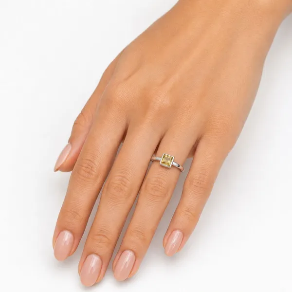 Silver_92.5_Square_Cut_Ring_For_Women