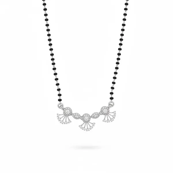 Black_&_Silver_92.5_Beaded_Floral_Pendant_Mangalsutra_For_Women
