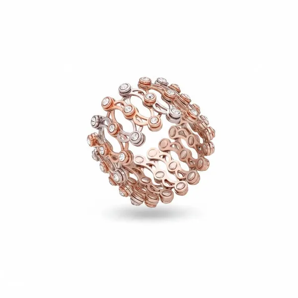 Rose_Gold_&_Silver_92.5_Link_Bracelet_For_Women