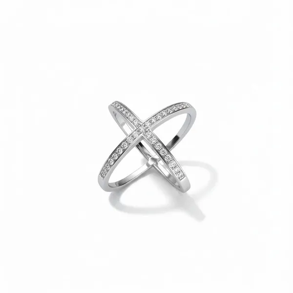 Silver_92.5_Crisscross_Band_Ring_For_Women