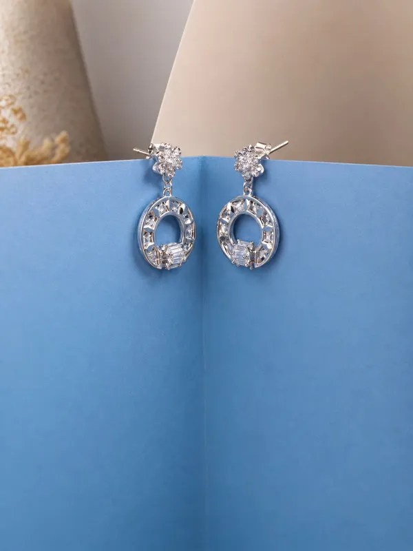 Silver_92.5_Floral_Stud_Circular_Drop_Earrings_For_Women