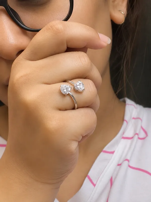 Silver_Open-End_Adjustable_Faceted_Stone_Ring_For_Women