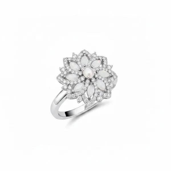 Silver_92.5_Sterling_Floral_Statement_Ring_For_Women