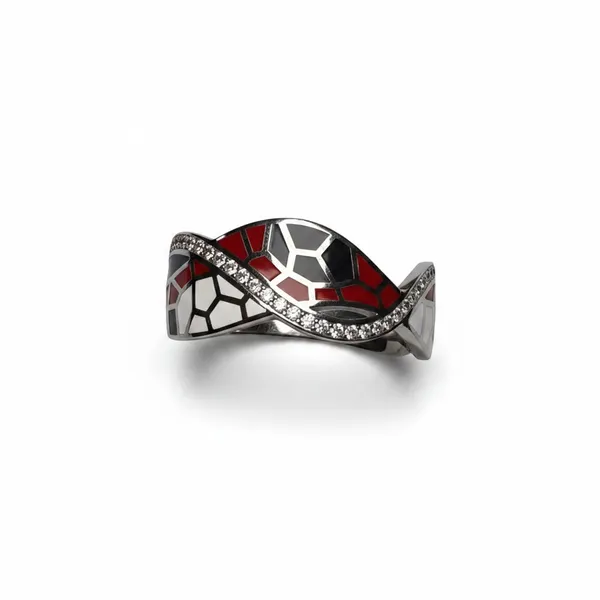 Silver_92.5_Sterling_Mosaic_Enamel_Statement_Ring_For_Women