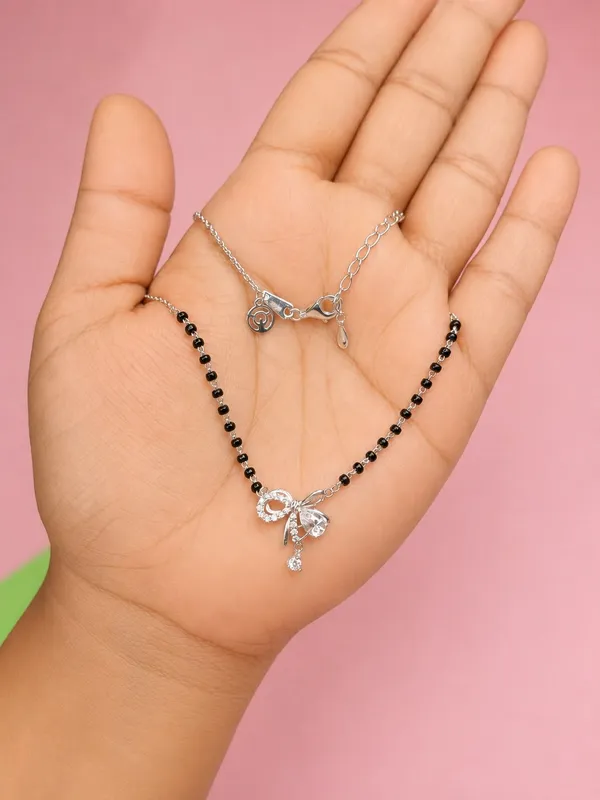 Black_Silver_92.5_Beaded_Bow_Pendant_Mangalsutra_For_Women