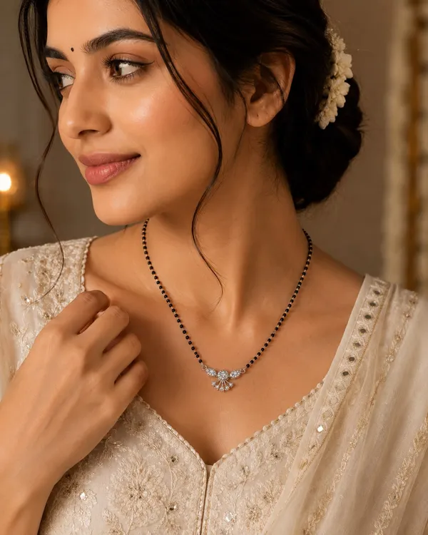 Black_&_Silver_92.5_Beaded_Mangalsutra_For_Women