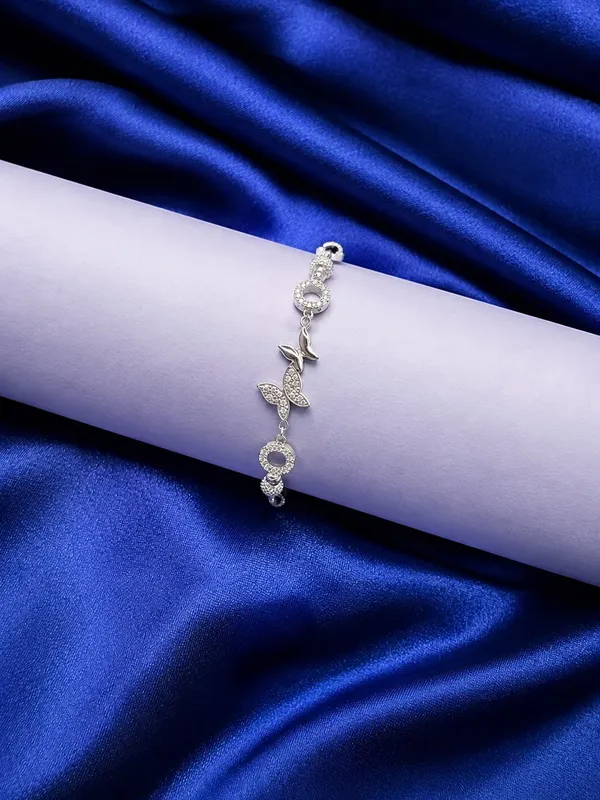 Silver_Butterfly_Charm_Crystal_Bead_Bracelet_For_Women