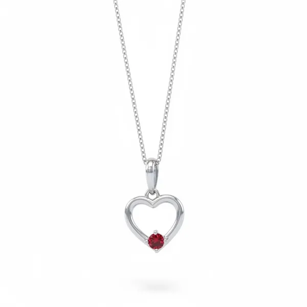 Silver_92.5_Open_Heart_Red_Stone_Pendant_Necklace_For_Women