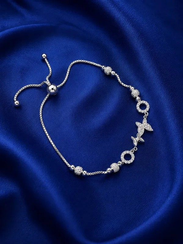 Silver_Butterfly_Charm_Crystal_Bead_Bracelet_For_Women