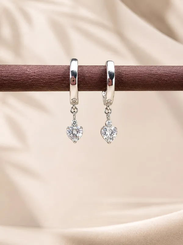 Silver_92.5_Heart_Charm_Hoop_Drop_Earrings_For_Women