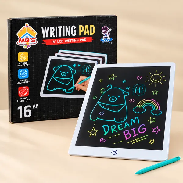 16_Inch_LCD_Writing_Pad_for_Kids_|_Reusable_Digital_Drawing_Tablet_with_Stylus_Pen,_One_Key_Erase_&_Lock_Function