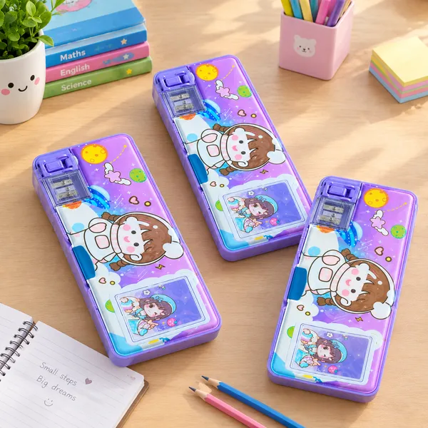 3_Piece_Combo_Kids_Cartoon_Pencil_Box_|_Cute_Space_Theme_Stationery_Organizer_for_School