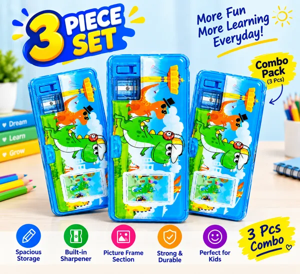 3_Piece_Combo_Kids_Cartoon_Pencil_Box_|_Cute_Space_Theme_Stationery_Organizer_for_School