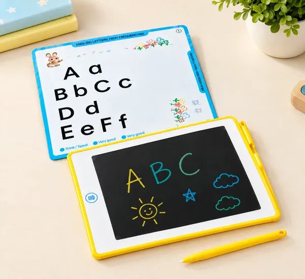 Kids_LCD_Writing_Tablet_with_Alphabet_Learning_Board_&_Stylus_Pen_|_Reusable_Digital_Drawing_Pad_for_Children