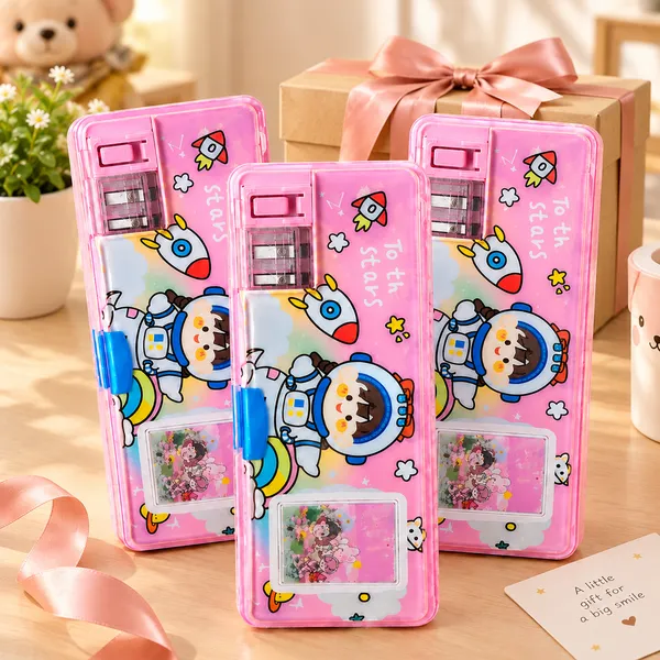 Pink_Space_Theme_Kids_Pencil_Box_with_Built-in_Sharpener_|_Cute_Cartoon_School_Stationery_Organizer