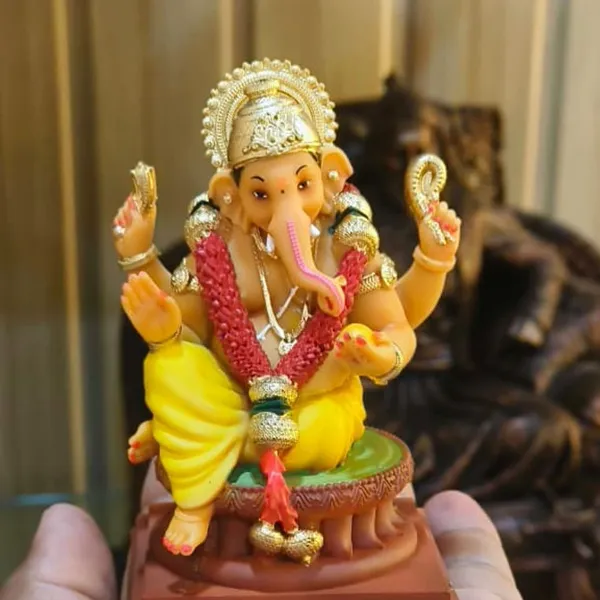 Seated_Ganesha_Ji_4inch_chemical_fiber_material_water_proof