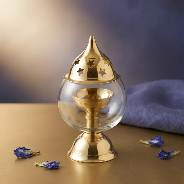 Brass_Traditional_Plain_Diya_Set_Pack_Of_2