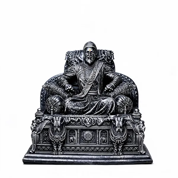 Chemical_Fiber_Traditional_Chhatrapati_Shivaji_Maharaj_Decorative_Idol