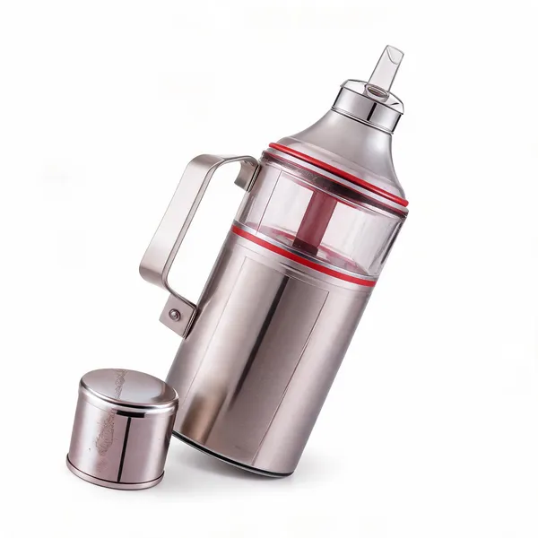 Stainless_Steel_Kitchen_Silver_Pink_Oil_Dispenser
