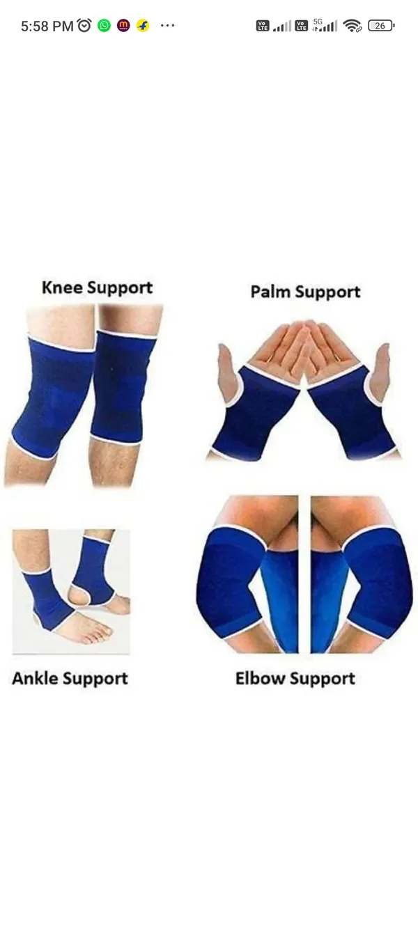 Neoprene_Knee_Elbow_Ankle_Hand_Orthopedic_Support_Combo_Pack_Of_8