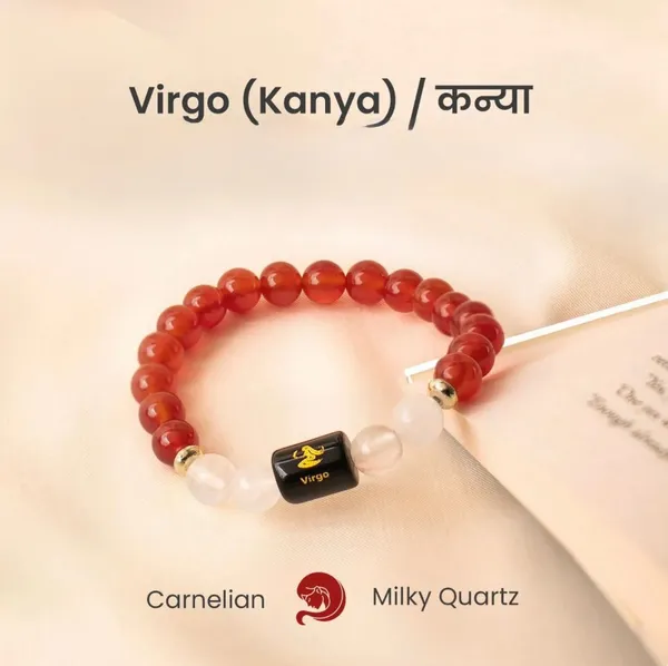 Red_Carnelian_Crystal_Beaded_Virgo_Zodiac_Bracelet_For_Unisex
