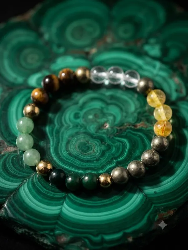Multicolor_Crystal_Beads_Stretch_Beaded_Bracelet_For_Men_And_Women