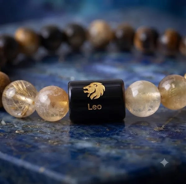 Brown_Tiger_Eye_Citrine_Crystal_Beads_Leo_Beaded_Bracelet_For_Unisex