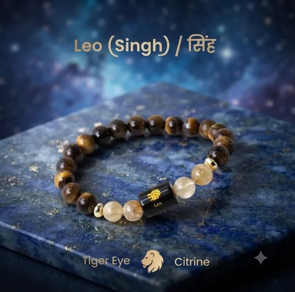 Brown_Tiger_Eye_Citrine_Crystal_Beads_Leo_Beaded_Bracelet_For_Unisex
