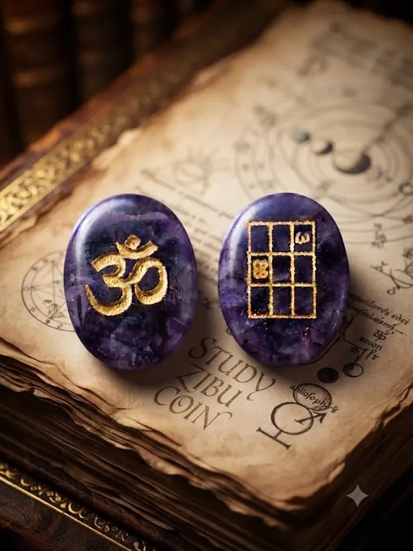 Purple_Stone_Om_Yantra_Engraved_Decorative_Stones