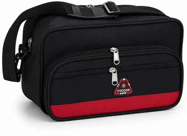 Fjhouse_Tycoon_Multi-Pocket_Travel_Shoulder_Bag_Waterproof_Shoulder_Bag_(Black,_10_L)