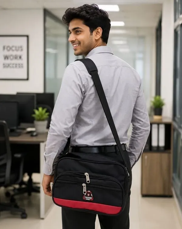 Fjhouse_Tycoon_Multi-Pocket_Travel_Shoulder_Bag_Waterproof_Shoulder_Bag_(Black,_10_L)