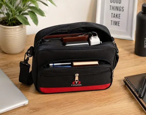 Fjhouse_Tycoon_Multi-Pocket_Travel_Shoulder_Bag_Waterproof_Shoulder_Bag_(Black,_10_L)