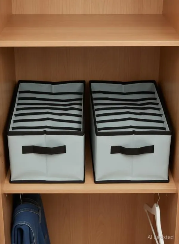 Crownsy_7_Grids_Clothes_Drawer_Organizer_Non-Woven_Wardrobe_For_Jeans,Tshirt_Storage_Box_(Beige)