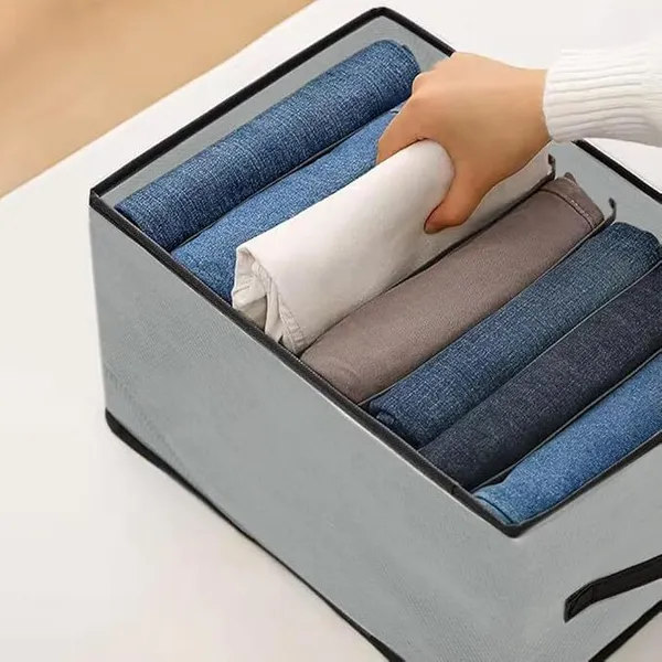 Crownsy_7_Grids_Clothes_Drawer_Organizer_Non-Woven_Wardrobe_For_Jeans,Tshirt_Storage_Box_(Beige)