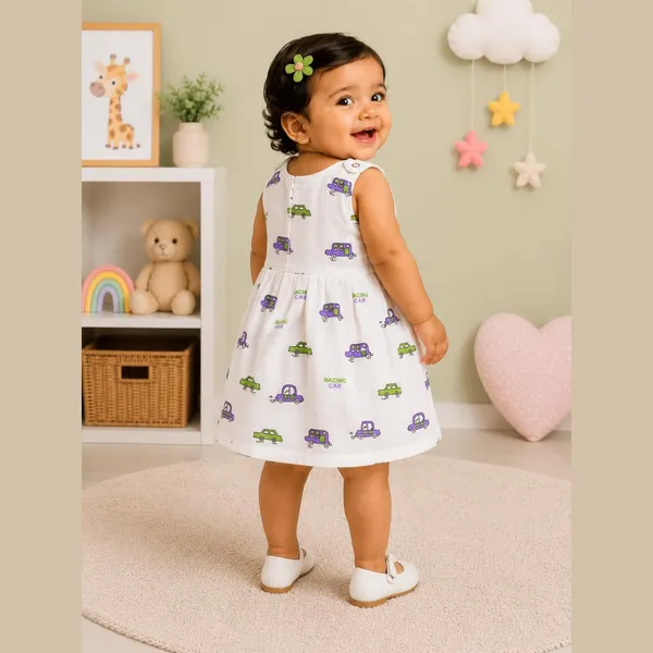 White_Printed_Muslin_Sleeveless_Dress_For_Baby_Girls_-_Pack_of_2