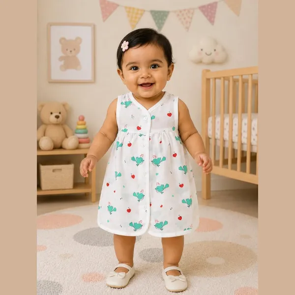 Bird_Print_Muslin_Sleeveless_Dress_For_Baby_Girls_Pack_Of_2