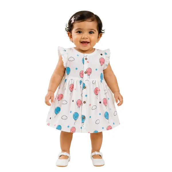 Balloon_Print_Muslin_Ruffle_Frock_For_Baby_Girls