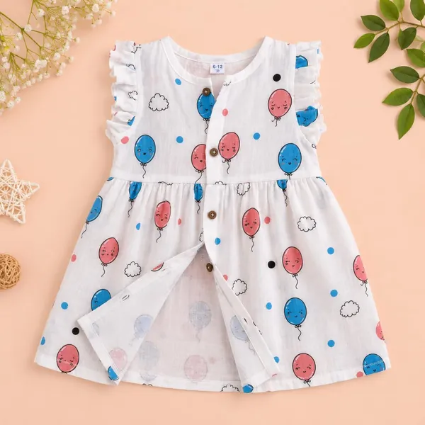 Balloon_Print_Muslin_Ruffle_Frock_For_Baby_Girls