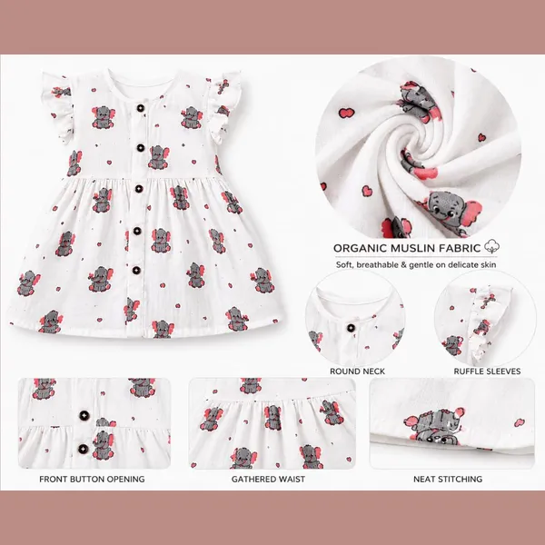 White_Multi_Muslin_Ruffle_Frock_For_Baby_Girls_Pack_Of_2