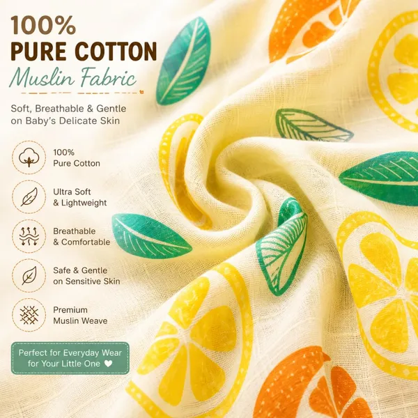 Lemon_Muslin_Sleeveless_Printed_Dress_For_Baby_Girls