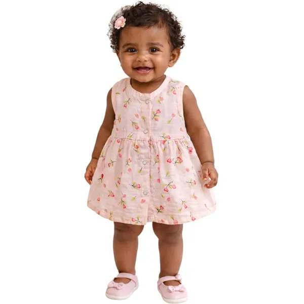 Pink_Muslin_Sleeveless_Dress_For_Baby_Girls