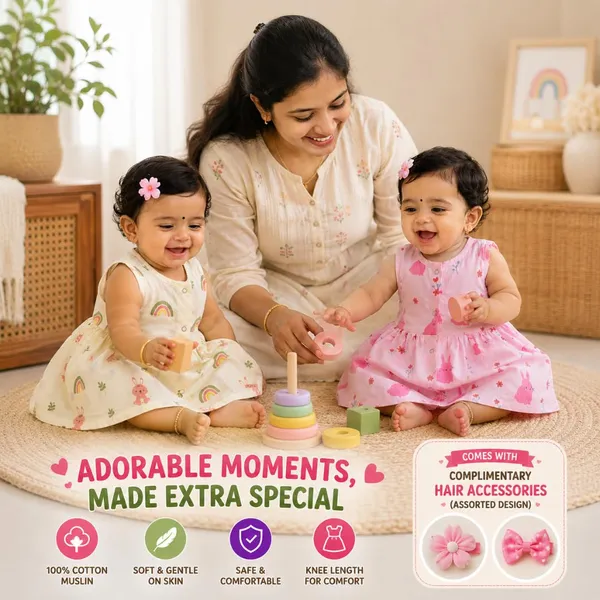 Pink_Yellow_Muslin_Sleeveless_Dress_Combo_Pack_Of_2_For_Baby_Girls