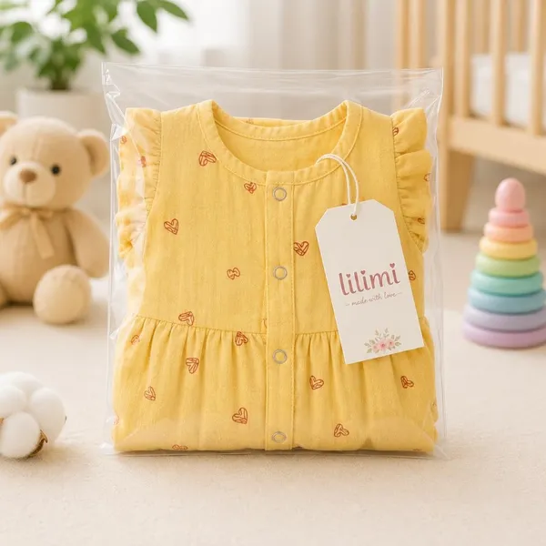 Soft_Yellow_Muslin_Flutter_Sleeve_Dress_For_Baby_Girls